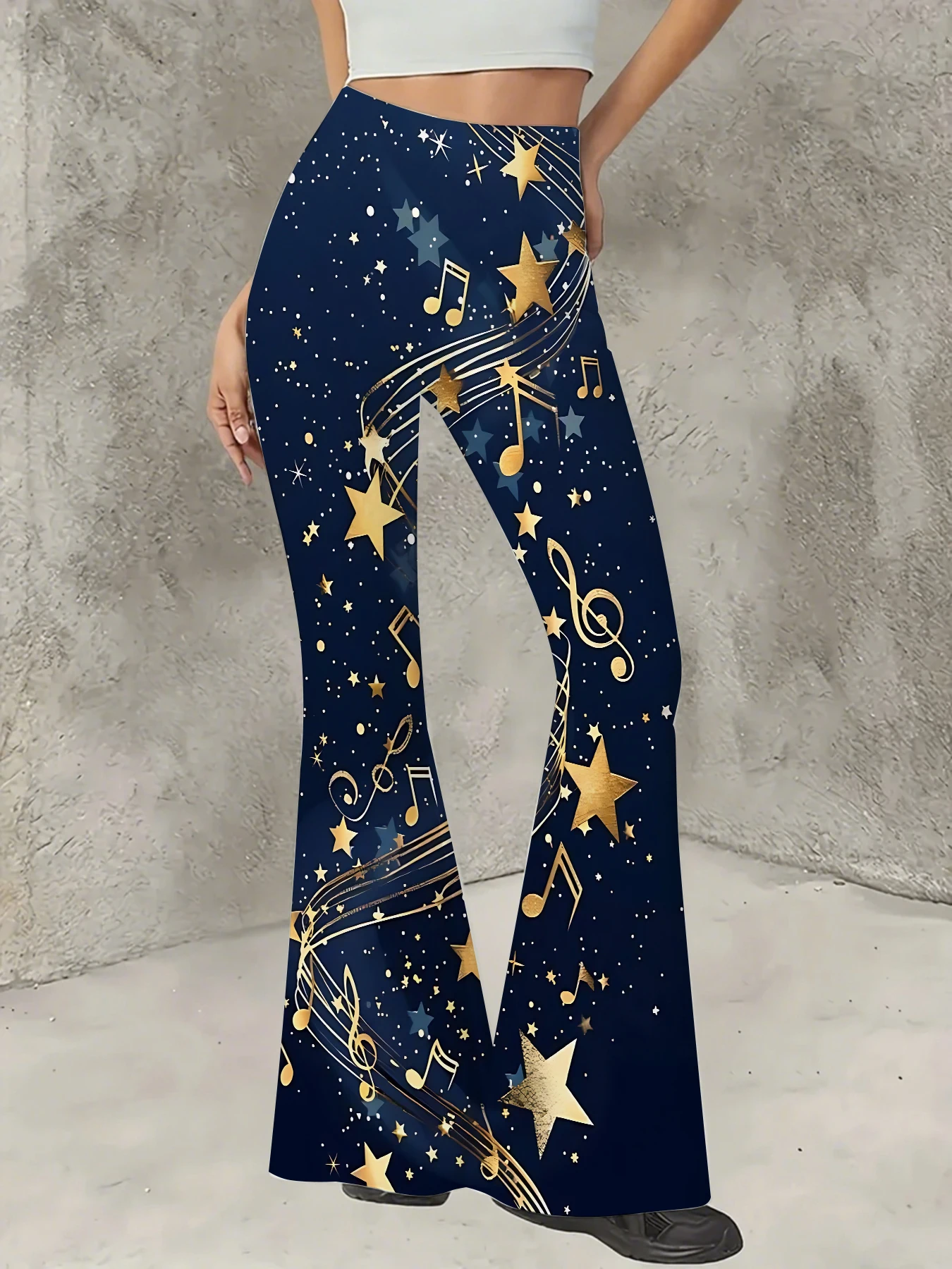 Plus Size All-Over Print Flare Pants Women Stretchy High Waist Bell Bottom
Plus Size All-Over Print Flare Pants Women Stretchy High Waist Bell Bottom