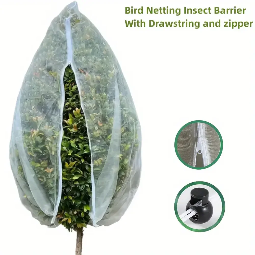 Extra-Thick Garden Netting With Drawstring & Zipper-Insect &Bird Protection For Fruits,Citrus,Flowers Pe Material Insect Netting
Extra-Thick Garden Netting With Drawstring & Zipper-Insect &Bird Protection For Fruits,Citrus,Flowers Pe Material Insect Netting
