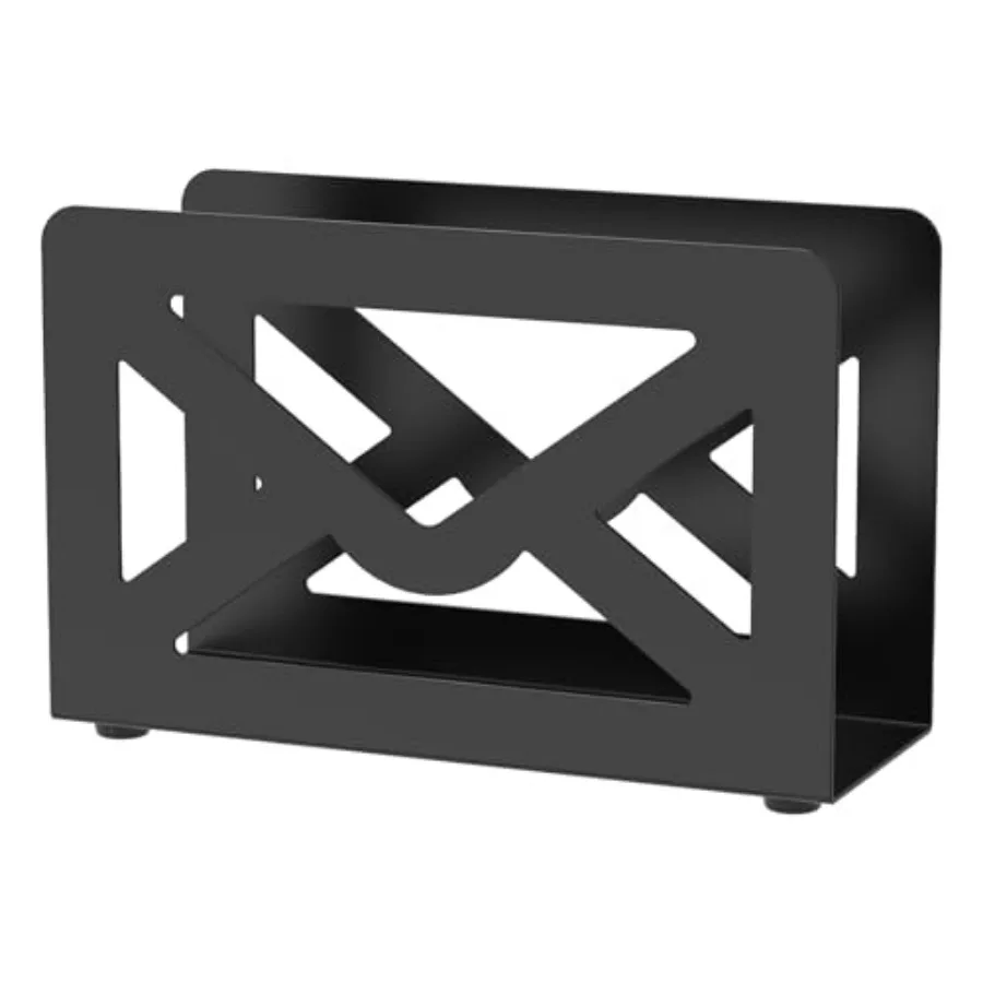 1/2Pcs Metal Desktop Mail Holder, Desk Letter Holder with Cutout Envelope Design, Metal Mail Basket, Practical Letter Organizer
1/2Pcs Metal Desktop Mail Holder, Desk Letter Holder with Cutout Envelope Design, Metal Mail Basket, Practical Letter Organizer