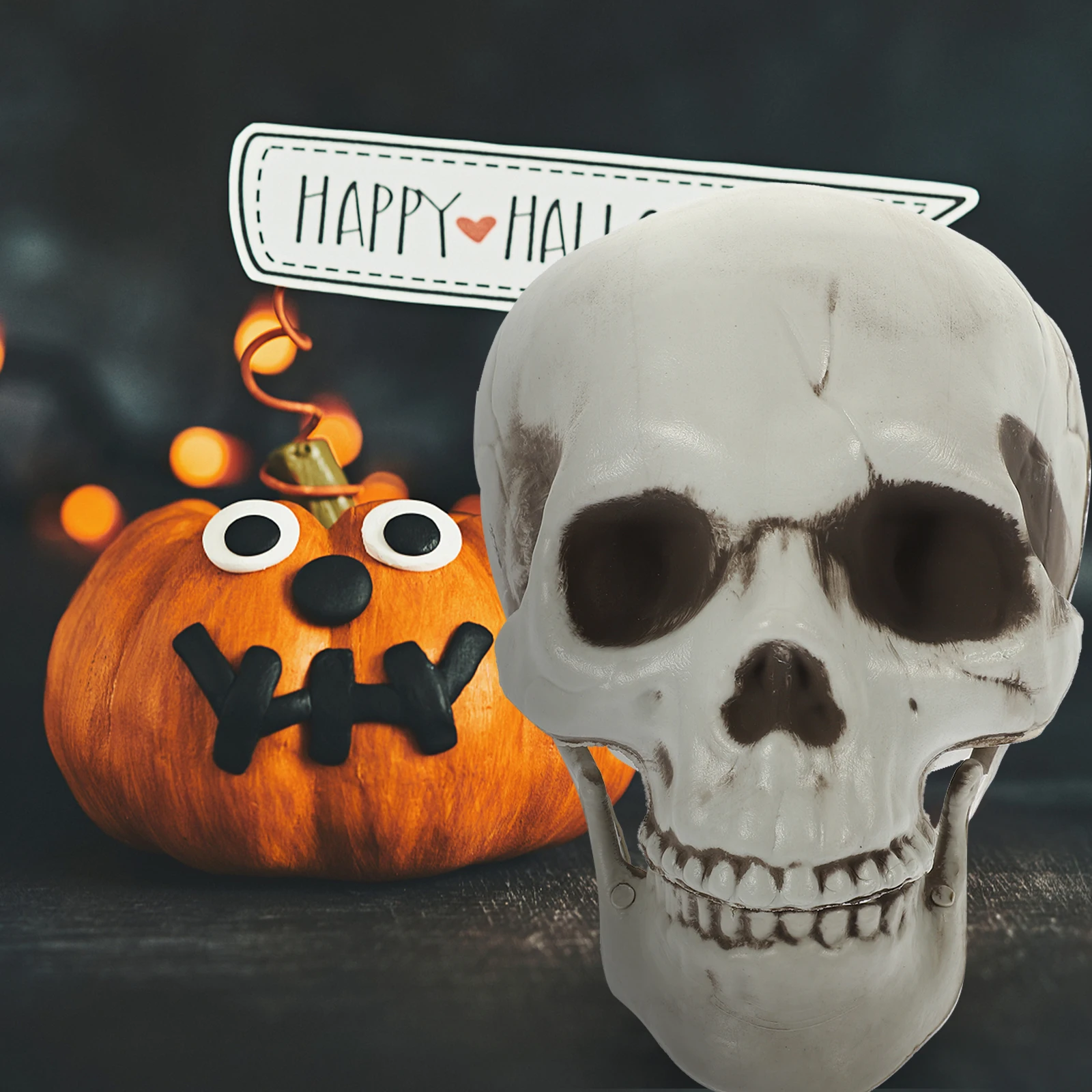 Skull Ornaments Decor Wall Photography Props Room Halloween Decorations Simulated Desktop
Skull Ornaments Decor Wall Photography Props Room Halloween Decorations Simulated Desktop