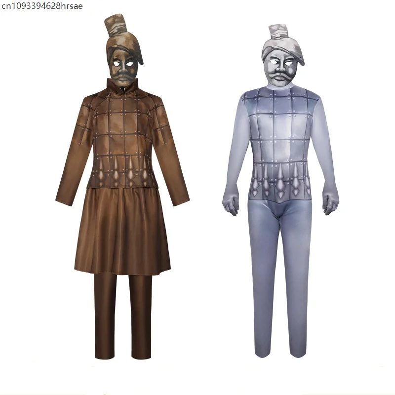 Adult Retro Terracotta Warriors Cosplay Costumes enfant Chinese Warrior Bodysuit Role Play Carnival Stage Performance Suits
Adult Retro Terracotta Warriors Cosplay Costumes enfant Chinese Warrior Bodysuit Role Play Carnival Stage Performance Suits