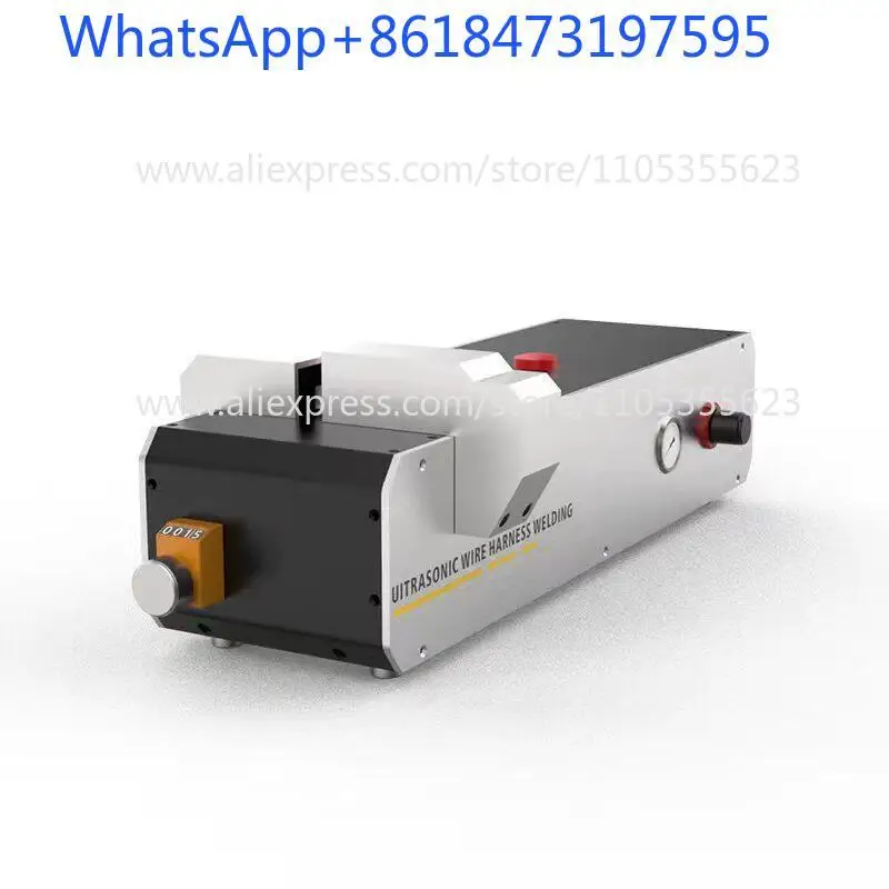 Ultrasonic metal wire harness spot welding machine high current enameled wire copper sheet aluminum sheet welding
Ultrasonic metal wire harness spot welding machine high current enameled wire copper sheet aluminum sheet welding