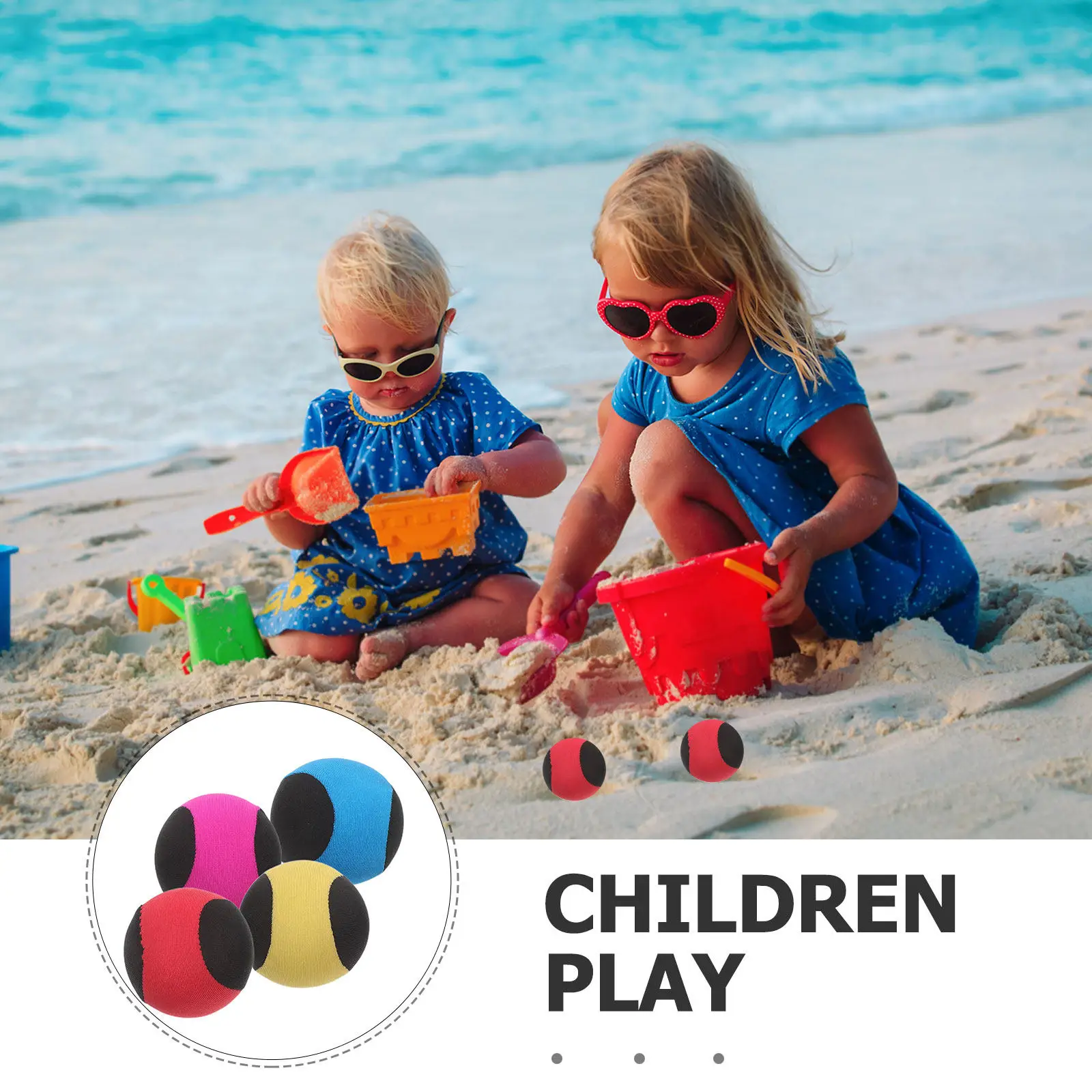 4Pcs Water Bouncing Balls High Elasticity Colorful Pool Game Summer Beach Ball Floating Outdoor Family Party Water Play
4Pcs Water Bouncing Balls High Elasticity Colorful Pool Game Summer Beach Ball Floating Outdoor Family Party Water Play