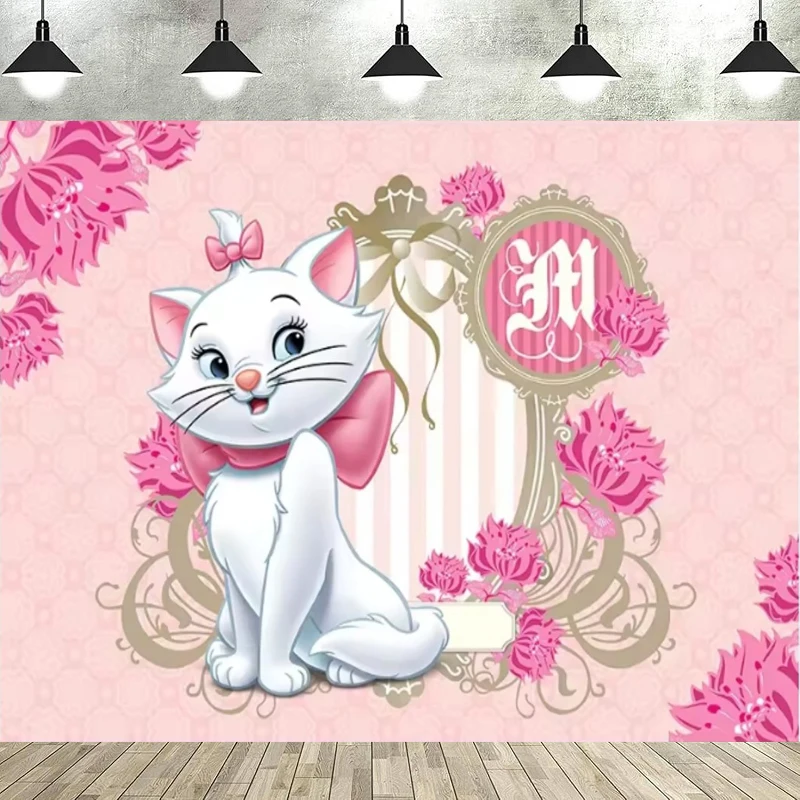 Miniso Aristocats Marie Cat Graphy Backdrop For Baby Shower Girls Birthday Party Background Bedroom Room Decor Banner
Miniso Aristocats Marie Cat Graphy Backdrop For Baby Shower Girls Birthday Party Background Bedroom Room Decor Banner