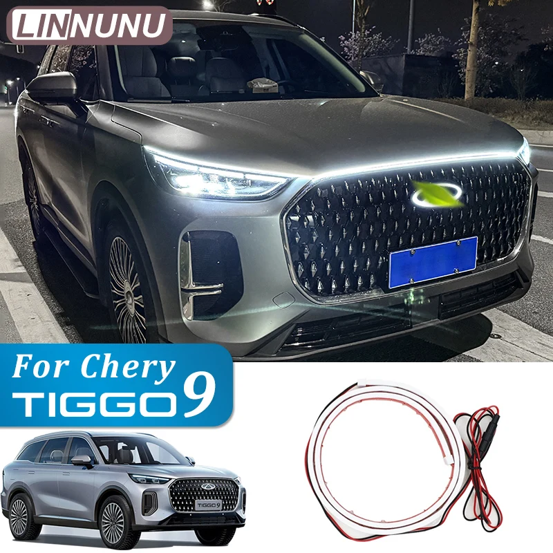 LINNUNU For Chery Chirey Tiggo 9 2025 2026 Car Headlight Scan Starting Light Strip LED Middle Net Light Decorative accessories
LINNUNU For Chery Chirey Tiggo 9 2025 2026 Car Headlight Scan Starting Light Strip LED Middle Net Light Decorative accessories