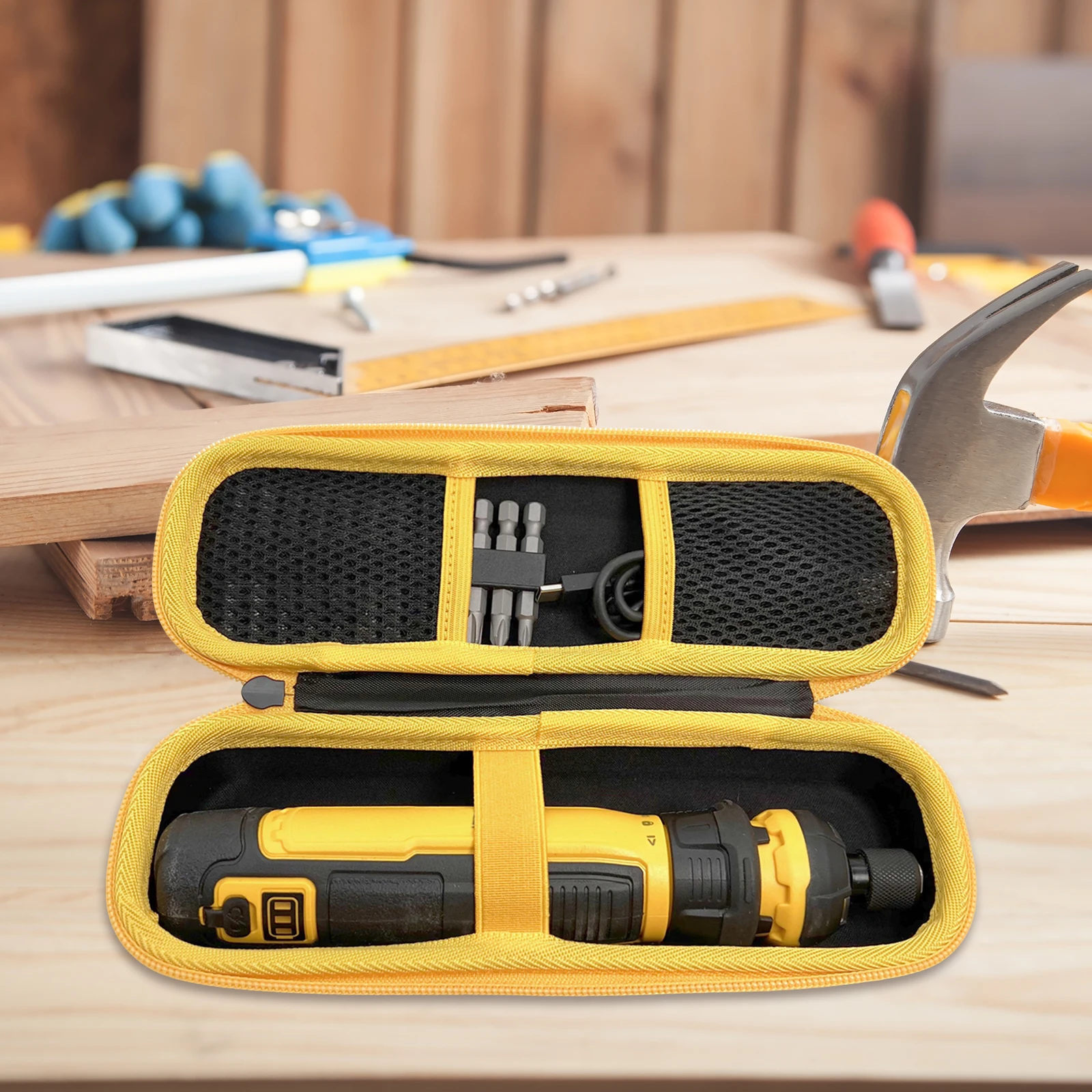 Tools Box Protective Organizer for DEWALT Cordless Screwdriver DWHT66719 Hard Storage Case with Internal Pockets Carry Handle
Tools Box Protective Organizer for DEWALT Cordless Screwdriver DWHT66719 Hard Storage Case with Internal Pockets Carry Handle