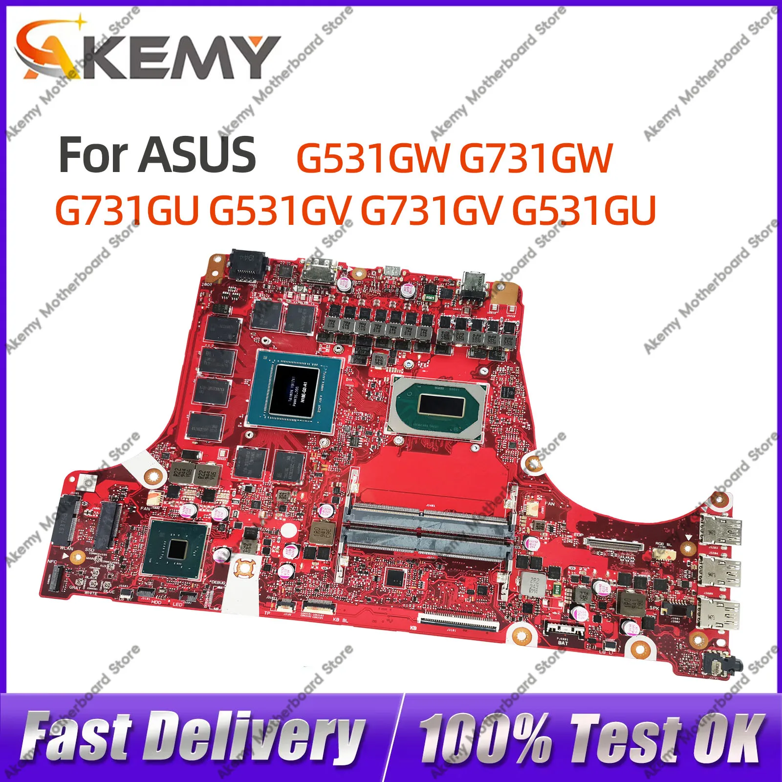 For ASUS ROG G531GW Notebook Motherboard G731GW G731GU G531GV G731GV G531GU I5 I7 9th Gen GTX1660TI/RTX2060/RTX2070
For ASUS ROG G531GW Notebook Motherboard G731GW G731GU G531GV G731GV G531GU I5 I7 9th Gen GTX1660TI/RTX2060/RTX2070