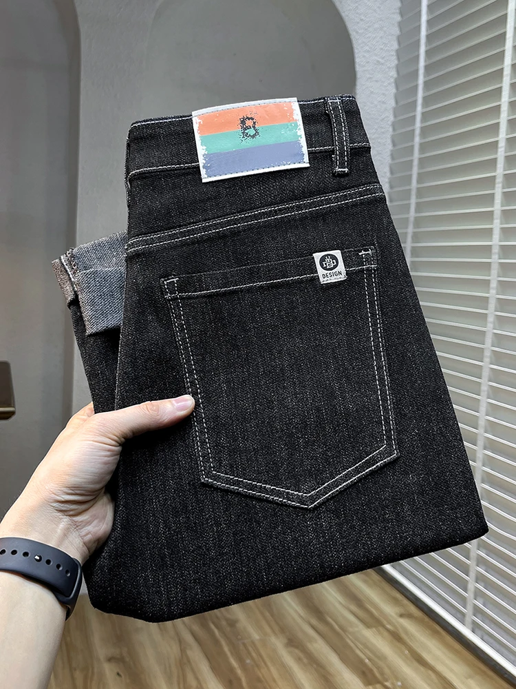 Облегающие джинсы Bla, мужские повседневные тонкие леггинсы в Корейском стиле, универсальные эластичные брюки для отдыха, молодежная мода
Облегающие джинсы Bla, мужские повседневные тонкие леггинсы в Корейском стиле, универсальные эластичные брюки для отдыха, молодежная мода