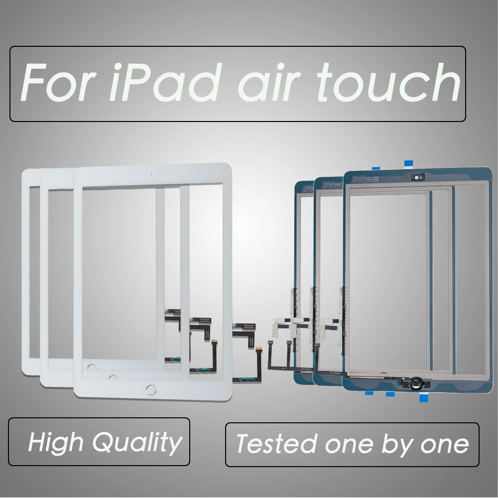 Go 10 шт./лот для iPad Air 1 ЖК Внешний сенсорный экран дигитайзер Переднее стекло дисплей Сенсорная панель Замена A1474 A1475 A1476
Go 10 шт./лот для iPad Air 1 ЖК Внешний сенсорный экран дигитайзер Переднее стекло дисплей Сенсорная панель Замена A1474 A1475 A1476