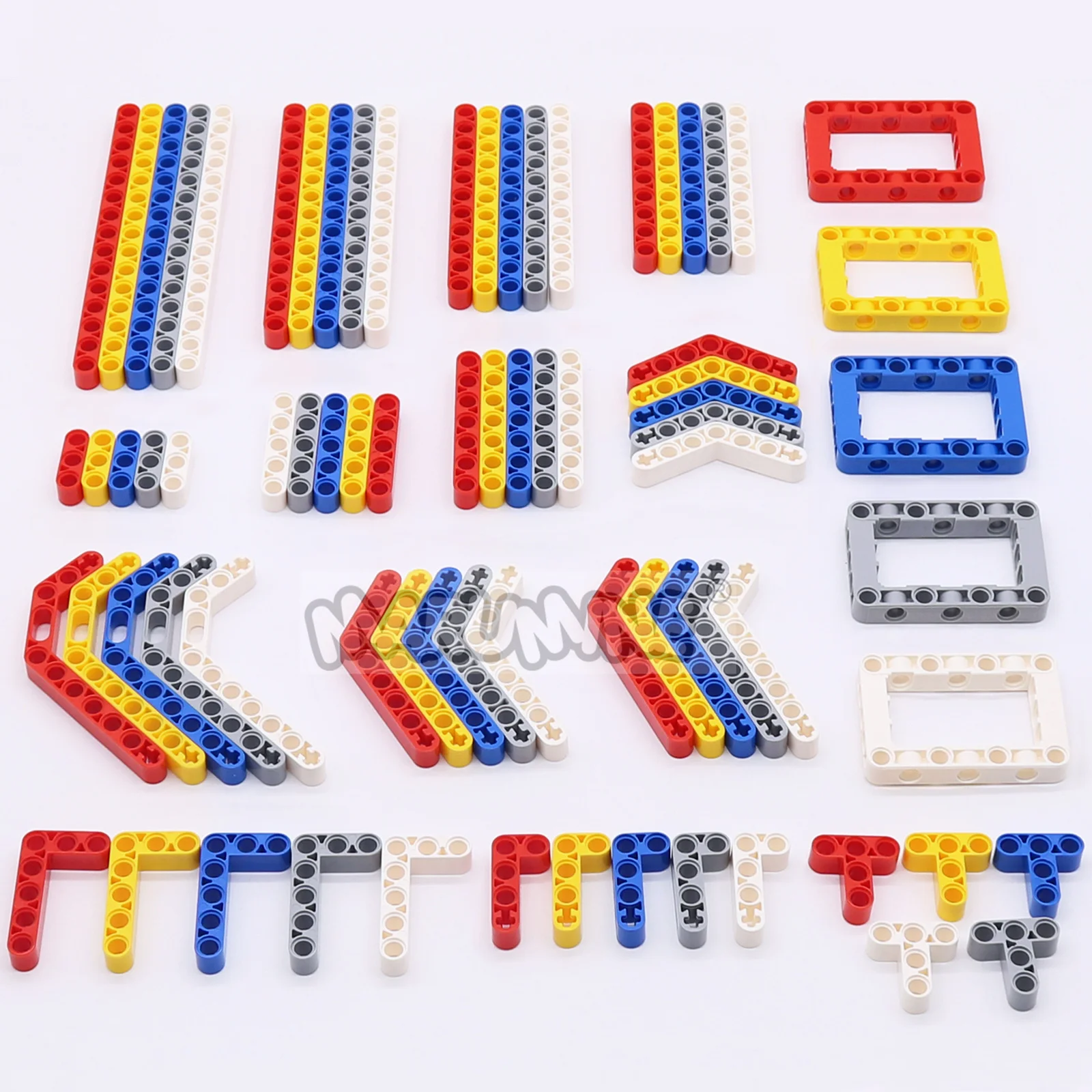 Marumine Technology Building Blocks Parts Liftarm Thick Bean 40PCS / 80PCS MOC High-Tech Mechanical Bricks Accessories 64179
Marumine Technology Building Blocks Parts Liftarm Thick Bean 40PCS / 80PCS MOC High-Tech Mechanical Bricks Accessories 64179