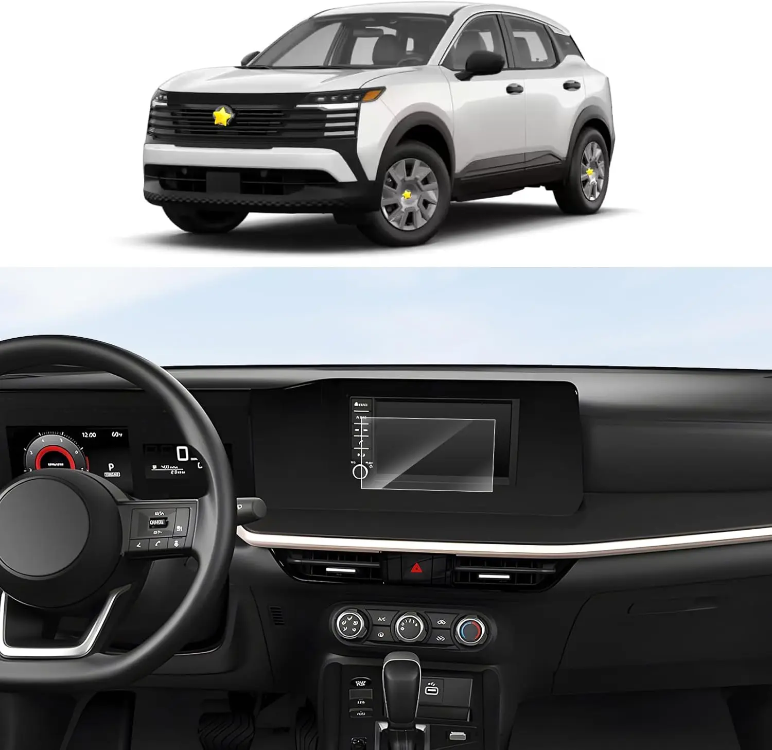 2PCS PET screen protector For 2025 Nissan Kicks S 7 Inch LCD car radio gps Navigation Screen film protector
2PCS PET screen protector For 2025 Nissan Kicks S 7 Inch LCD car radio gps Navigation Screen film protector