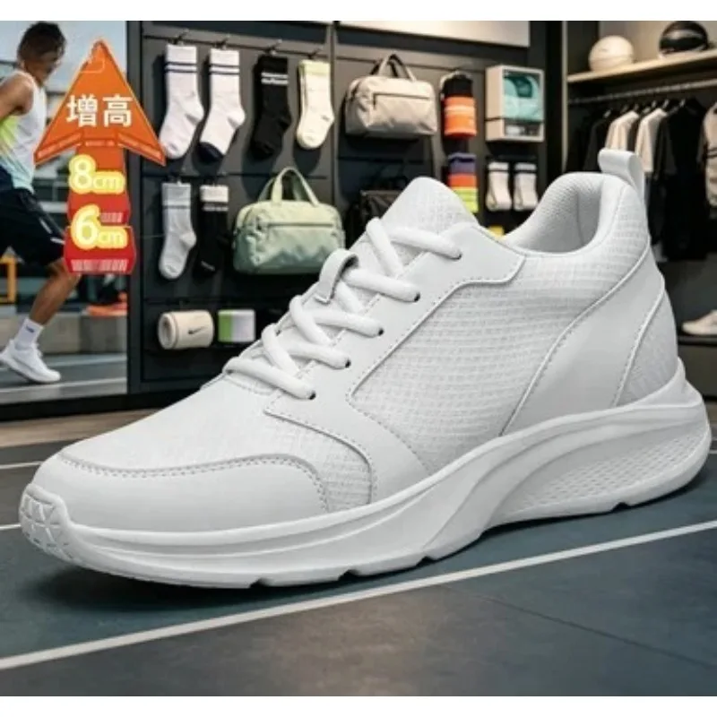 2026 Men Elevator Shoes Invisible Height Increase Sneakers Shoes for Men 4/6/8cm Casual Shoes Men's Lightweight Running Shoes
2026 Men Elevator Shoes Invisible Height Increase Sneakers Shoes for Men 4/6/8cm Casual Shoes Men's Lightweight Running Shoes
