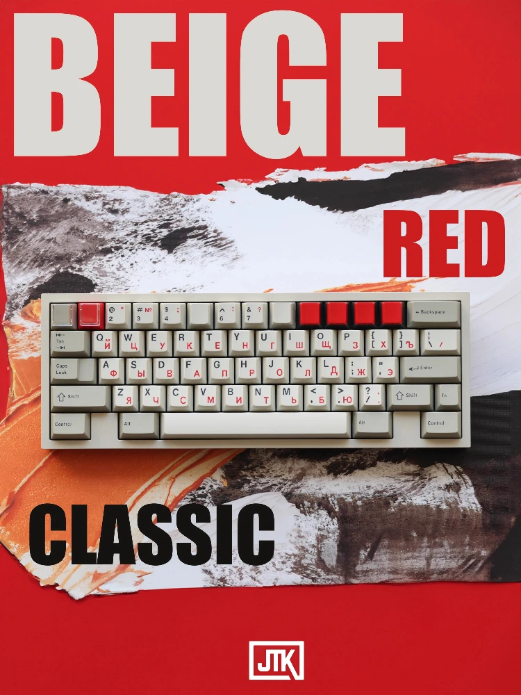 BEIGE Theme Keycap Set Custom PBT&ABS Artisan Keyboard Accessories Key Caps Cherry Profile Classic Russian Irish Office Keycaps
BEIGE Theme Keycap Set Custom PBT&ABS Artisan Keyboard Accessories Key Caps Cherry Profile Classic Russian Irish Office Keycaps