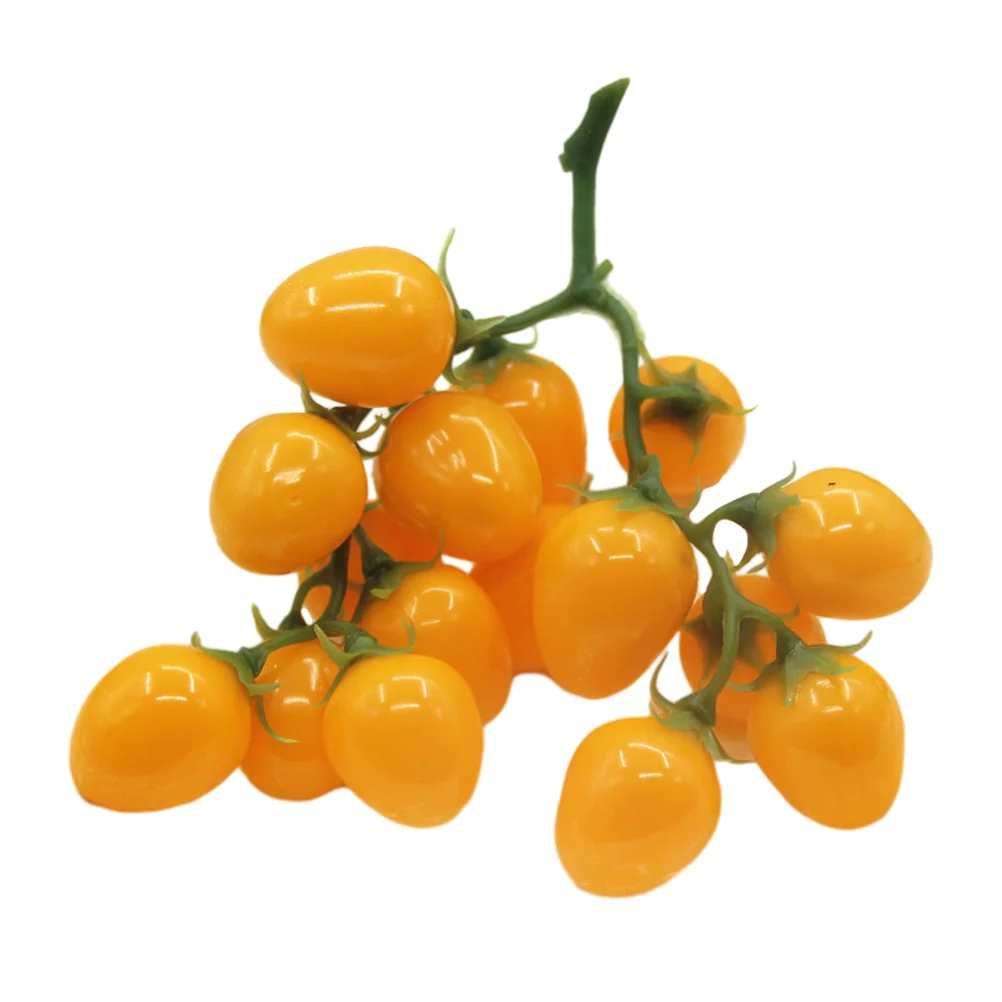 Simulation Cherry Tomatoes Lifelike Fake Fruit For Home Kitchen Decor Party Ornament Realistic Foams Bunch Artificial
Simulation Cherry Tomatoes Lifelike Fake Fruit For Home Kitchen Decor Party Ornament Realistic Foams Bunch Artificial