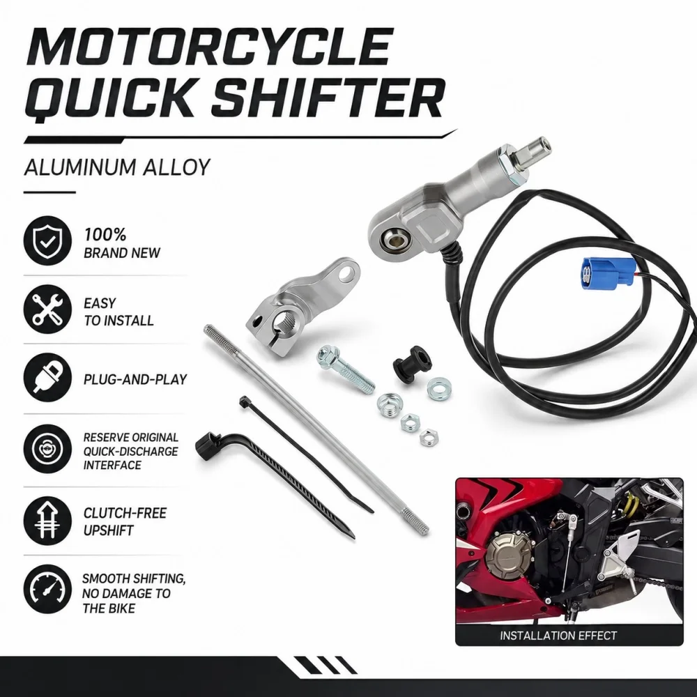 For Honda CBR650R CB650R 2019-2023 Modified Auxiliary Electronic Quick shifter Variable Speed Shift Quick shifter 08U72-MKN-D50
For Honda CBR650R CB650R 2019-2023 Modified Auxiliary Electronic Quick shifter Variable Speed Shift Quick shifter 08U72-MKN-D50