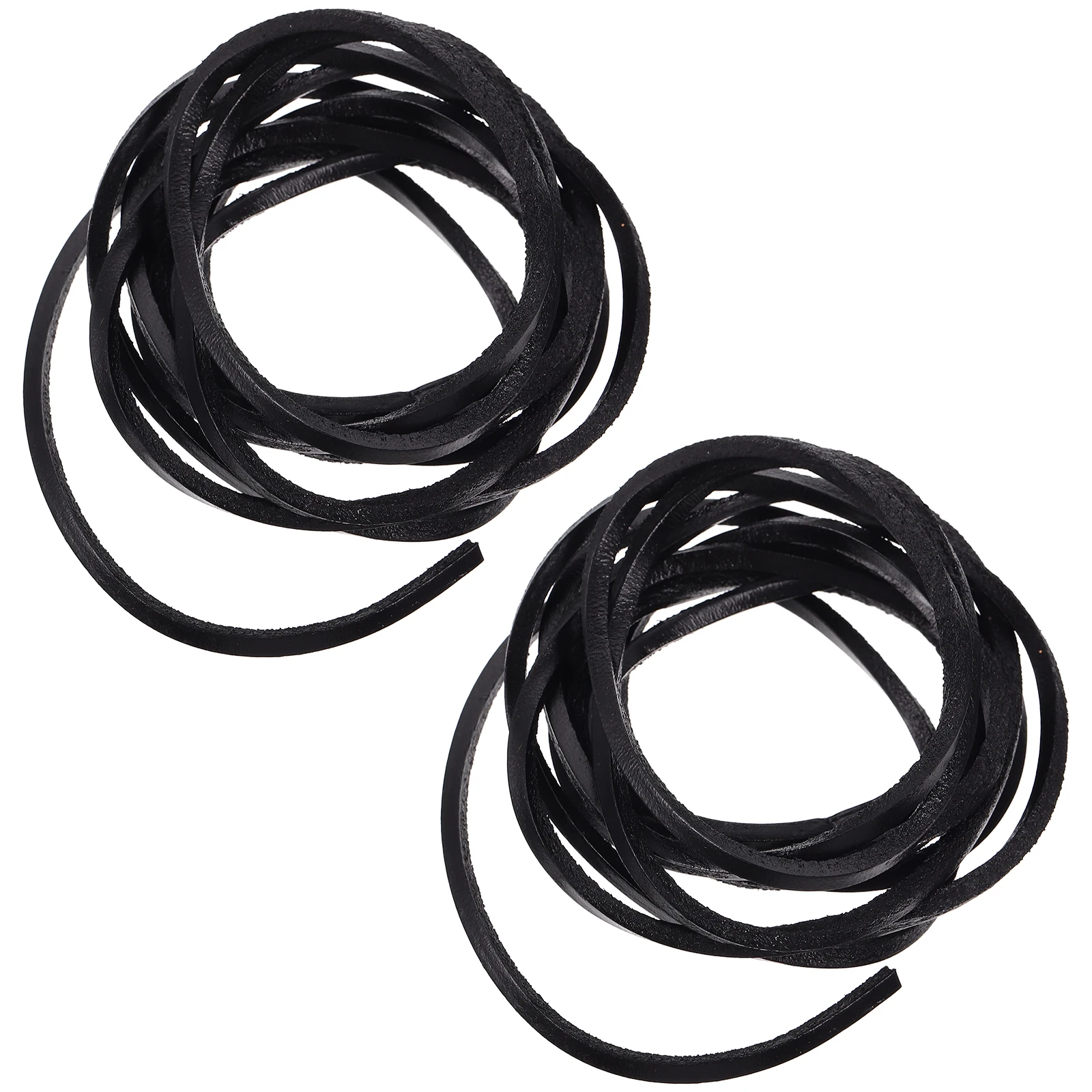 2pcs 2 Packs 2M Black Cowhide Rope for DIY Jewelry Bracelet Necklace Supplies Durable Long Service Life Freely Cuttable
2pcs 2 Packs 2M Black Cowhide Rope for DIY Jewelry Bracelet Necklace Supplies Durable Long Service Life Freely Cuttable