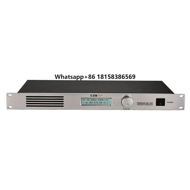 50 Watt 15Km Long Range Fm Transmitter Stereo PLL 50W Wireless FM Broadcasting Professional Transmitter Radio Station
50 Watt 15Km Long Range Fm Transmitter Stereo PLL 50W Wireless FM Broadcasting Professional Transmitter Radio Station