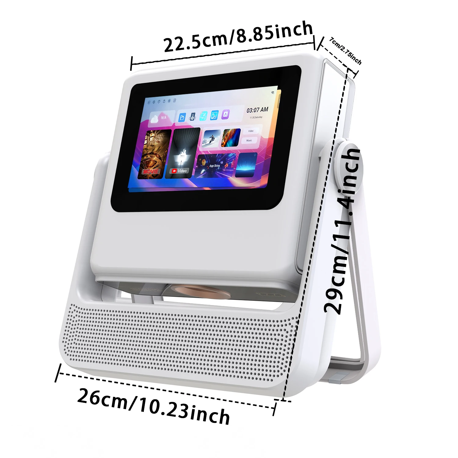 Portable Home Cinema Projector 1080P 4K Touch Control No Remote iOS Android Mirror Bedroom Ceiling View
Portable Home Cinema Projector 1080P 4K Touch Control No Remote iOS Android Mirror Bedroom Ceiling View