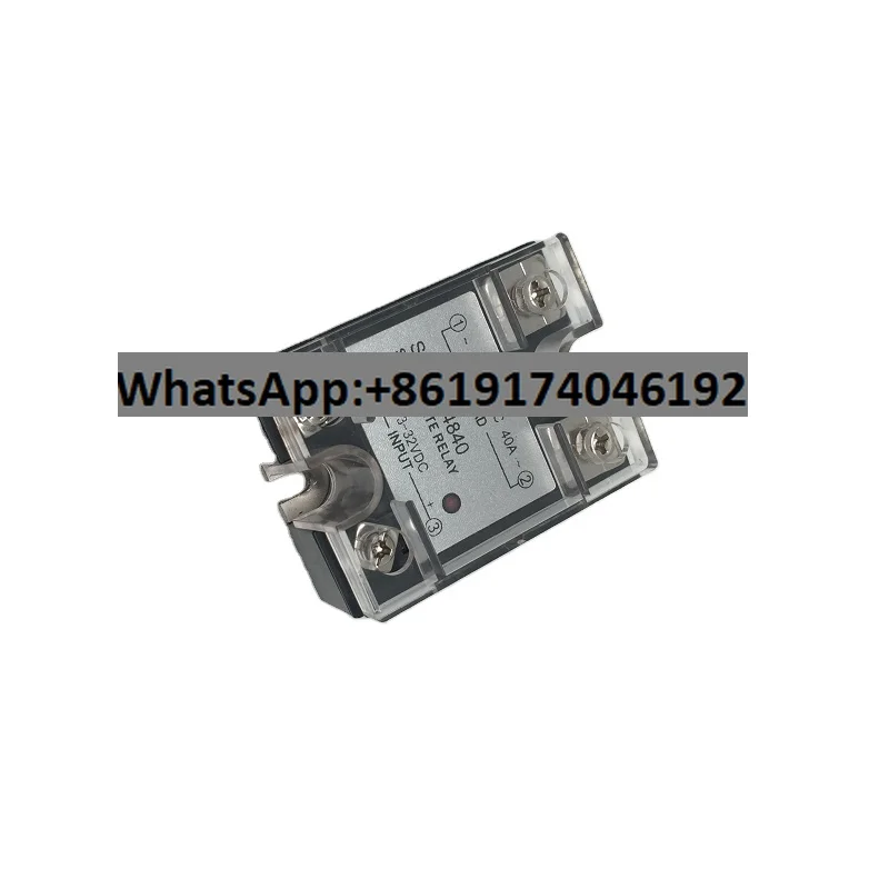 3PCS Heated SSR-40DA dpdt DC Controlled AC Single Phase Solid State Relay 40 Amps
3PCS Heated SSR-40DA dpdt DC Controlled AC Single Phase Solid State Relay 40 Amps