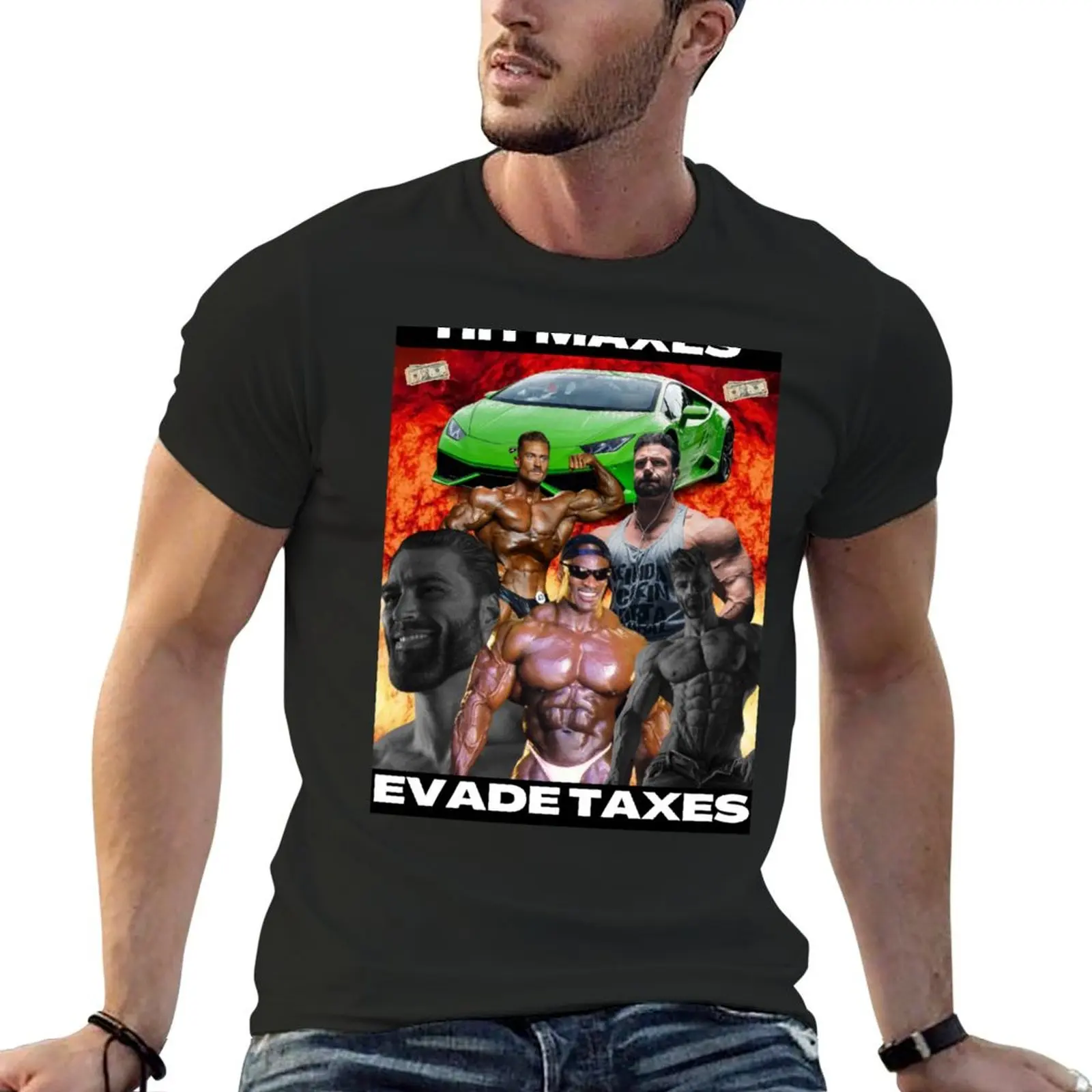 Hit Maxes, Evade Taxes T-Shirt anime tshirt animal prinfor boys sports fans shirts men graphic
Hit Maxes, Evade Taxes T-Shirt anime tshirt animal prinfor boys sports fans shirts men graphic