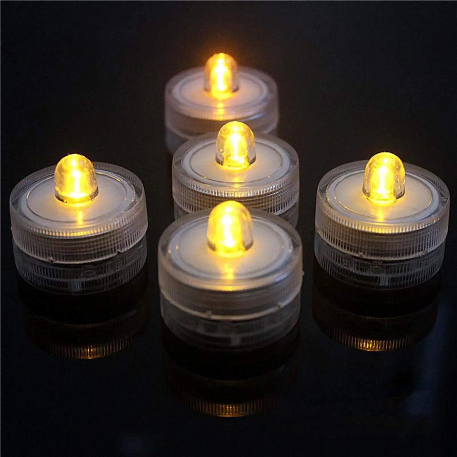 10Pc Flameless LED Tea Light Submersible Candles Bright for Aquarium Fishes Tank
10Pc Flameless LED Tea Light Submersible Candles Bright for Aquarium Fishes Tank