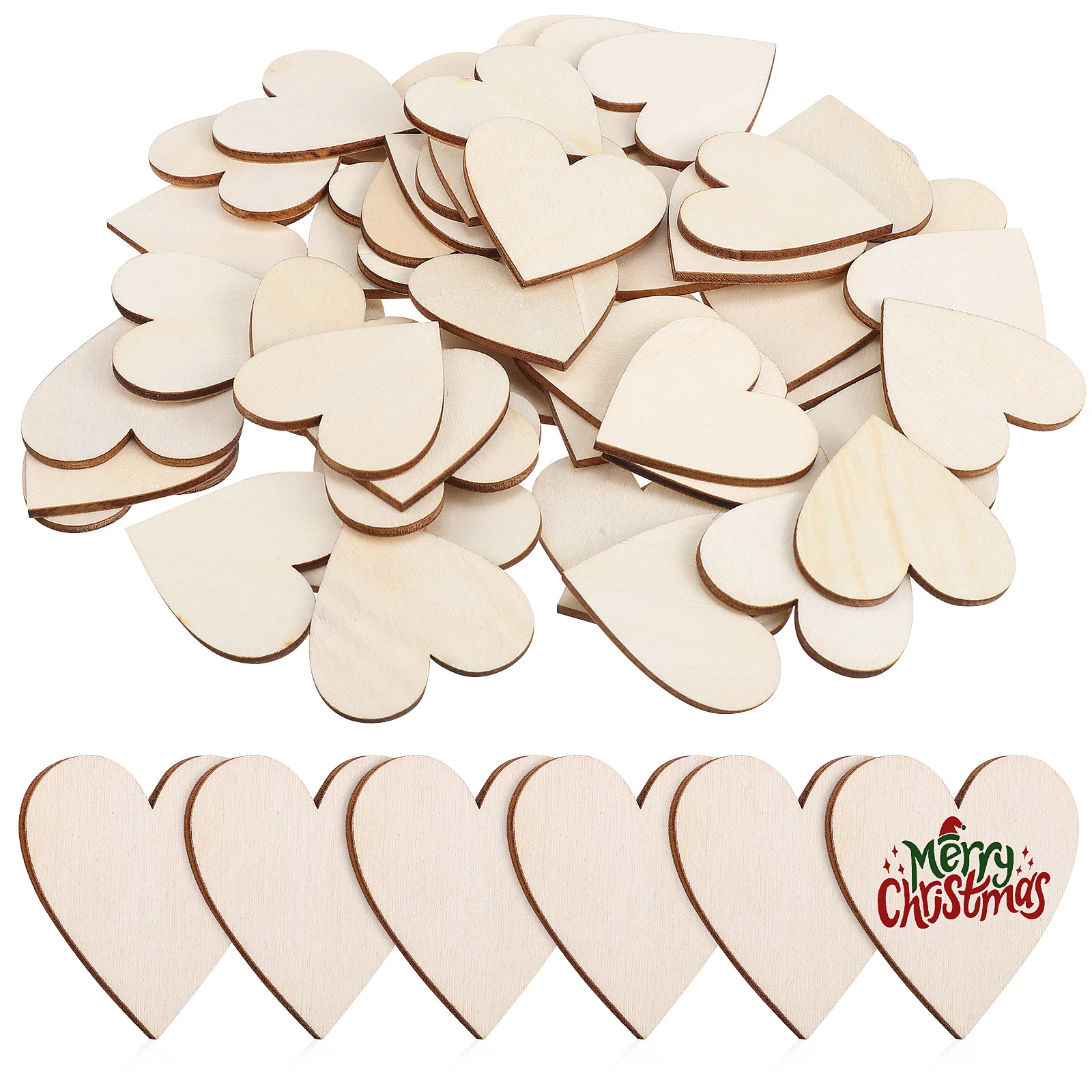 50 pcs Heart Wood Slices 40mm Wooden Wood Pieces For Centerpieces Hearts for Crafts DIY Projects Home Storage Displays
50 pcs Heart Wood Slices 40mm Wooden Wood Pieces For Centerpieces Hearts for Crafts DIY Projects Home Storage Displays