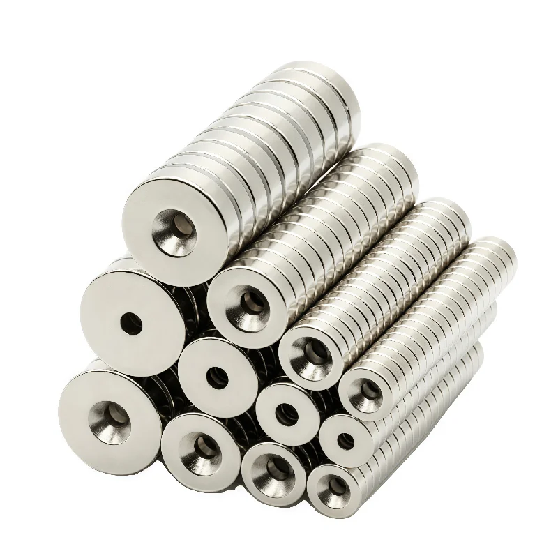 10pcs/lot N52 High-strength countersunk hole magent Diameter 30mm × Thickness 5mm - Hole diameter 5mm
10pcs/lot N52 High-strength countersunk hole magent Diameter 30mm × Thickness 5mm - Hole diameter 5mm
