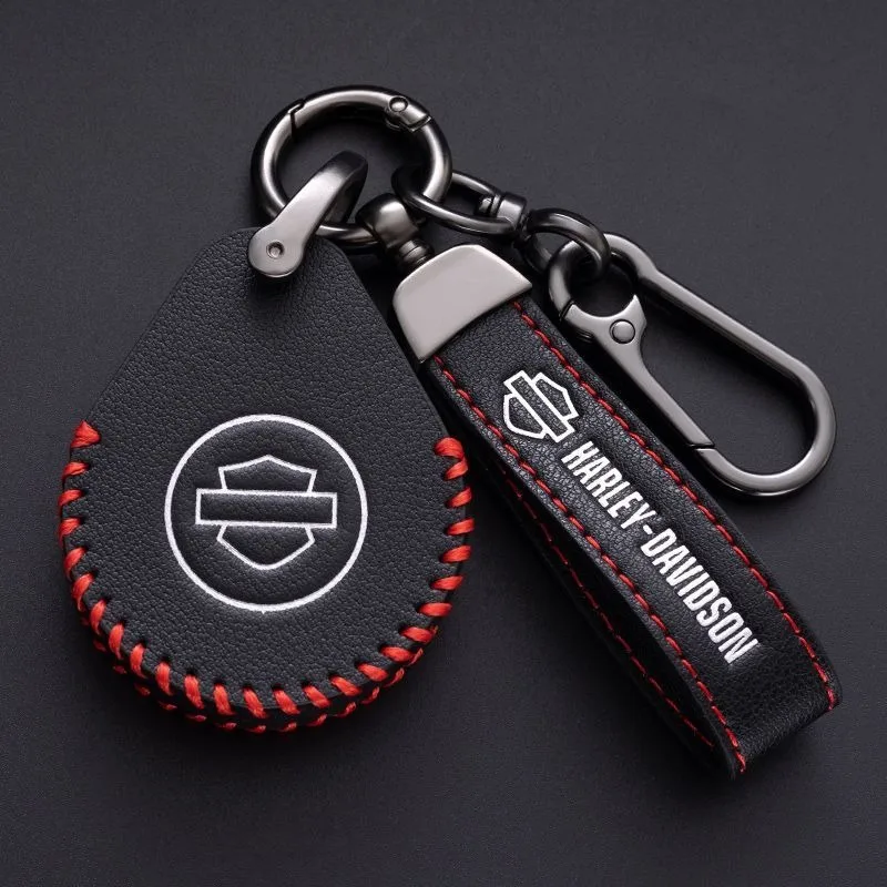 Leather Car Remote Key Case Cover Shell for Harley Davidson Softail Sportster VRSC Touring X48 883 1200 Street Glide Accessories
Leather Car Remote Key Case Cover Shell for Harley Davidson Softail Sportster VRSC Touring X48 883 1200 Street Glide Accessories