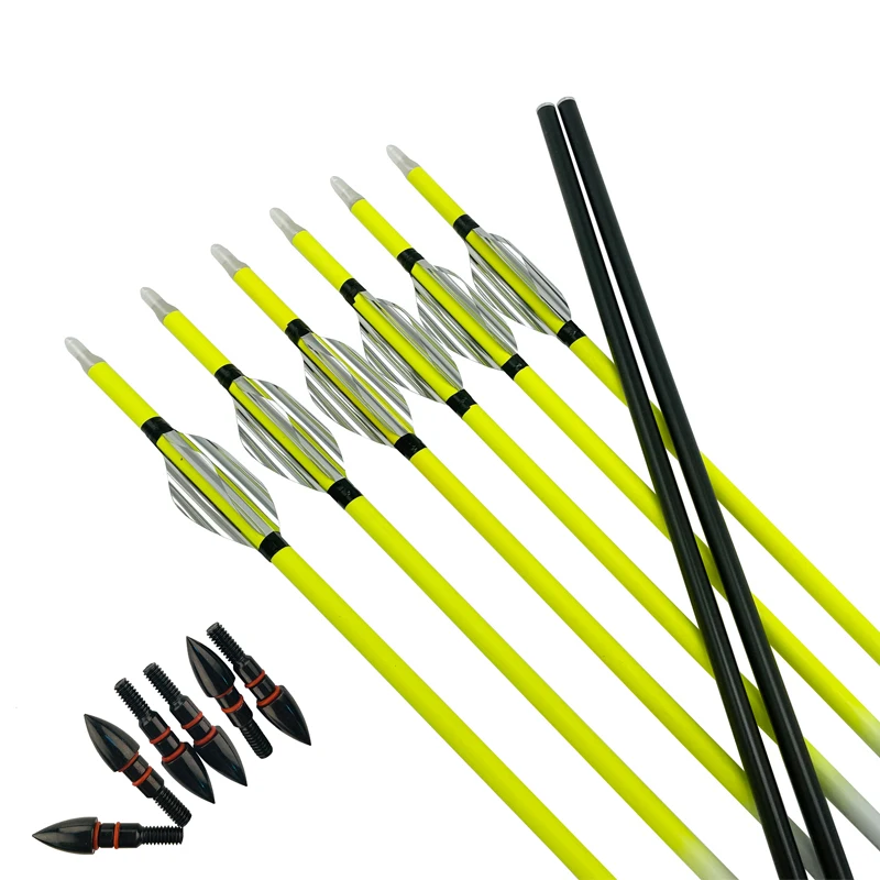 Spin Arrows Tips, Compound Bow and Hunting Accessories, Spine 300-800, 1.8Inch, 75gr Tips, 12X ID6.2mm
Spin Arrows Tips, Compound Bow and Hunting Accessories, Spine 300-800, 1.8Inch, 75gr Tips, 12X ID6.2mm