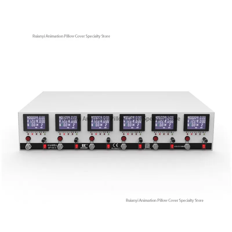 Battery tester, Lithium Ni-MH lead-acid battery capacity test/repair 6 channels charge and discharge integrated machine SF100-6
Battery tester, Lithium Ni-MH lead-acid battery capacity test/repair 6 channels charge and discharge integrated machine SF100-6