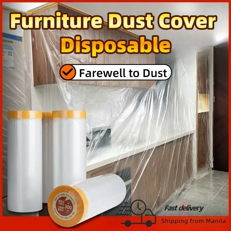 20M Clothes Cover Dust Cover/Dust Proof Masking Film/Protective Film For Furniture/Plastic Film
20M Clothes Cover Dust Cover/Dust Proof Masking Film/Protective Film For Furniture/Plastic Film
