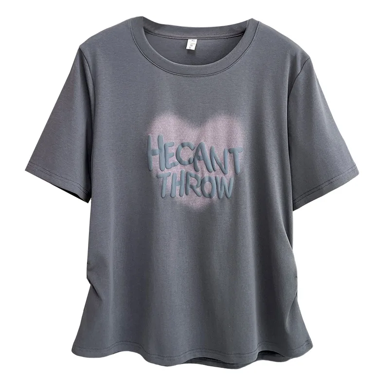 2025 Plus Size Women's Top Summer New 100KG Casual round-neck Printed Letter Short Sleeve T-shirt 960
2025 Plus Size Women's Top Summer New 100KG Casual round-neck Printed Letter Short Sleeve T-shirt 960