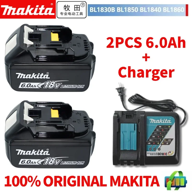 Genuine Makita LXT 18V 6.0Ah Rechargeable Battery-Replacement Power Tools-Premium Quality&Reliability
Genuine Makita LXT 18V 6.0Ah Rechargeable Battery-Replacement Power Tools-Premium Quality&Reliability