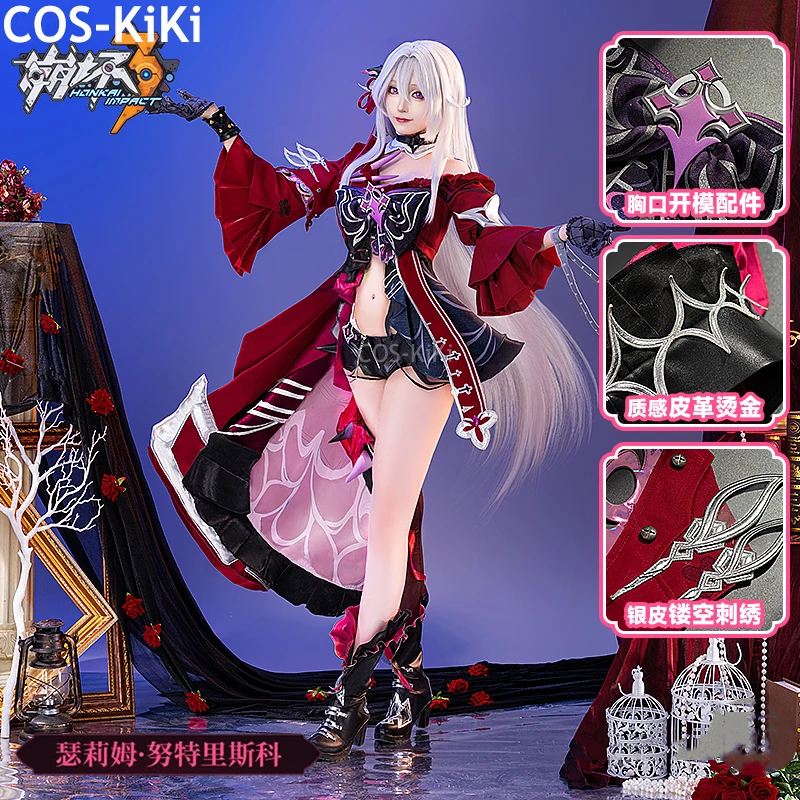 COS-KiKi Honkai Impact 3rd Thelema Hedonist Dinner Invitation Game Костюм Сексуальный Косплей Костюм Хэллоуин Вечеринка Ролевая Игра Наряд
COS-KiKi Honkai Impact 3rd Thelema Hedonist Dinner Invitation Game Костюм Сексуальный Косплей Костюм Хэллоуин Вечеринка Ролевая Игра Наряд