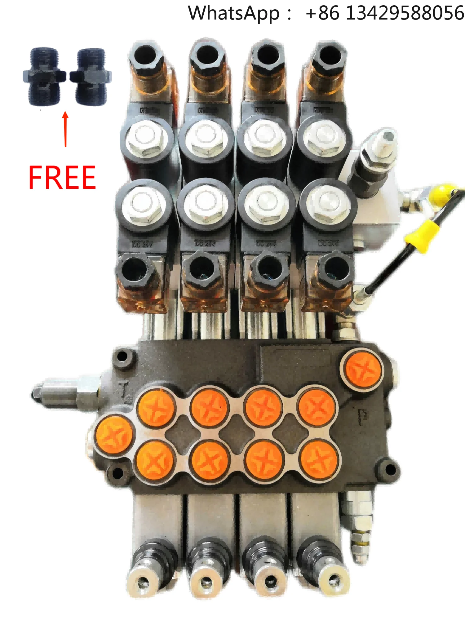 Hydraulic Multi Way Valve Directional Control valve Hydraulic Distributor Hydraulic valve of Oil Cylinder, single and double