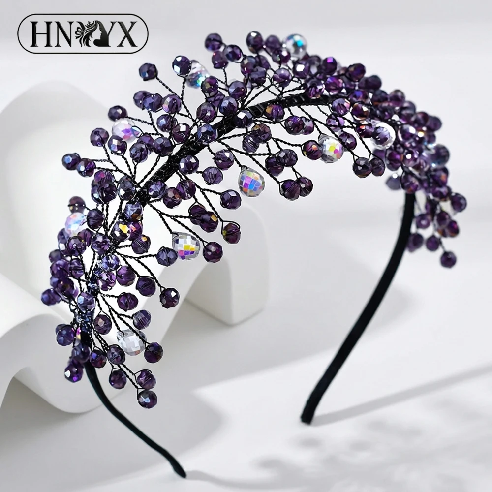 HNYYX Elegant Crystal Women Hair Hoop Handmade Exquisite Beaded Headband Party Prom Banquet Headpieces Ornaments YXA51
HNYYX Elegant Crystal Women Hair Hoop Handmade Exquisite Beaded Headband Party Prom Banquet Headpieces Ornaments YXA51