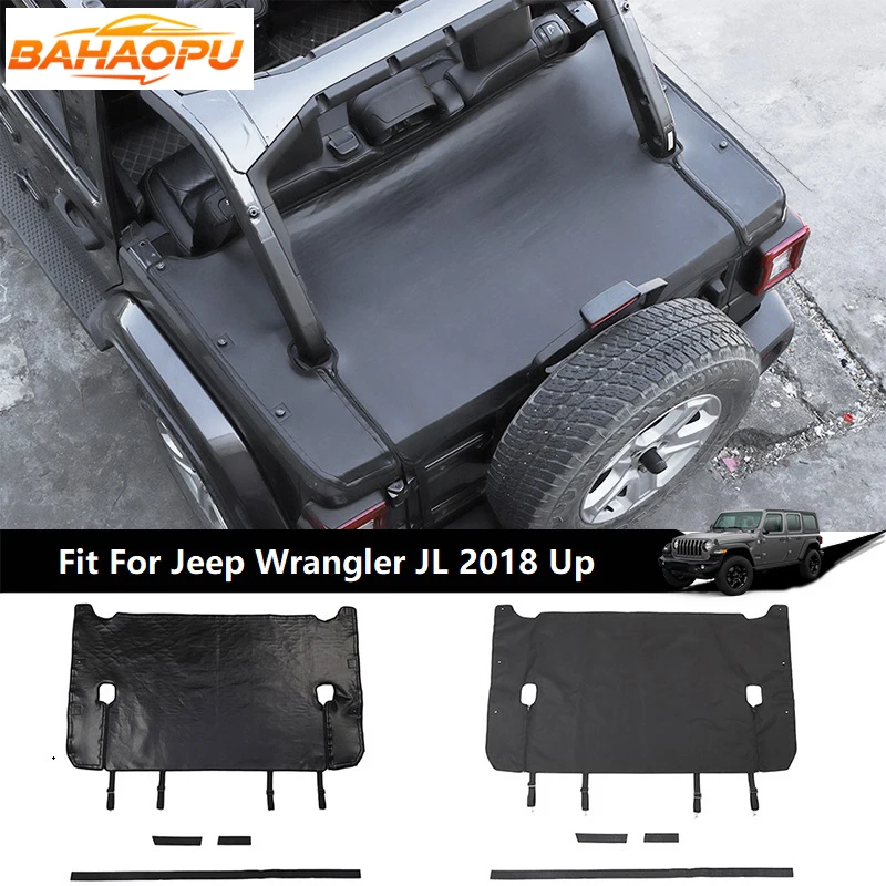 BAHAOPU Leather /Oxford Cloth Car Trunk Isolation Cover Protection Mat For Jeep Wrangler JL 4-Door 2018 Up,Exterior Accessories
BAHAOPU Leather /Oxford Cloth Car Trunk Isolation Cover Protection Mat For Jeep Wrangler JL 4-Door 2018 Up,Exterior Accessories
