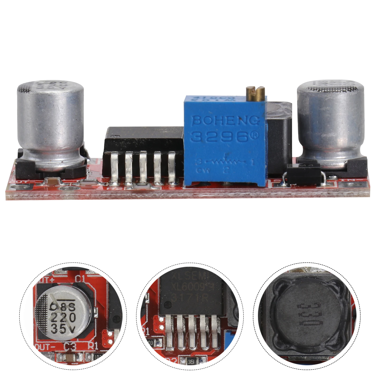 DC Boost Module High-efficiency Step-up Booster DC-DC Adjustable Power Supply LM2577S
DC Boost Module High-efficiency Step-up Booster DC-DC Adjustable Power Supply LM2577S
