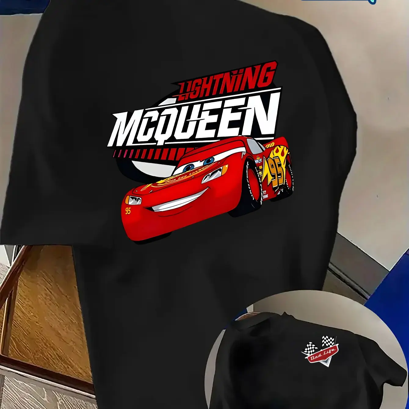 Disney 2026 Summer Car Lightning McQueen 100% Pure Cotton Printed T-shirt Men's and Women's Outdoor Casual Breathable Top
Disney 2026 Summer Car Lightning McQueen 100% Pure Cotton Printed T-shirt Men's and Women's Outdoor Casual Breathable Top