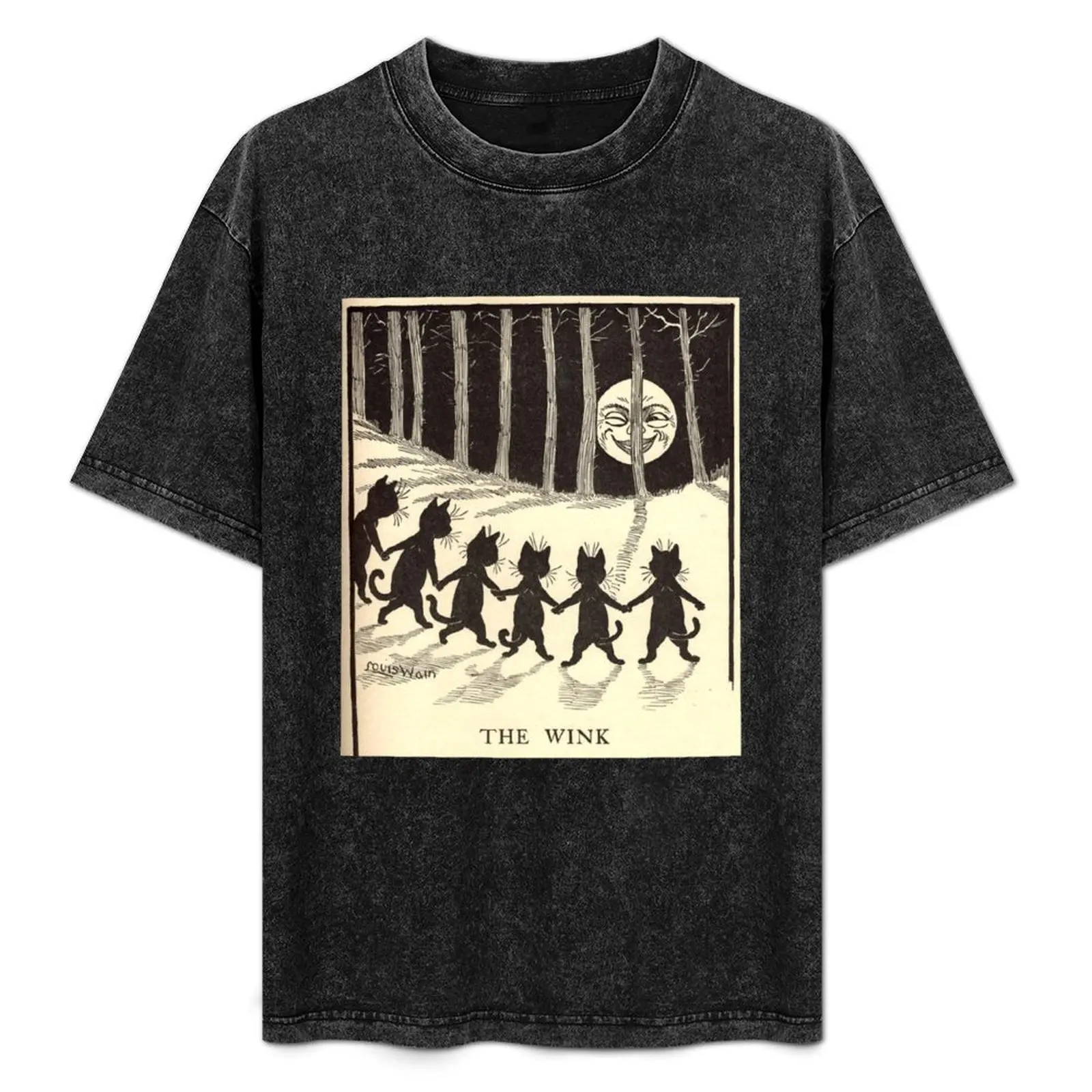 Louis Wain The Wink T-Shirt Holiday Vacation Tee Shirt
Louis Wain The Wink T-Shirt Holiday Vacation Tee Shirt