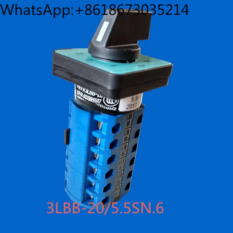3LBB-20/5.5SN.6 двухскоростной переключатель передачи двигателя, высокая и низкая скорость вперед и назад схема проводки 
3LBB-20/5.5SN.6 двухскоростной переключатель передачи двигателя, высокая и низкая скорость вперед и назад схема проводки