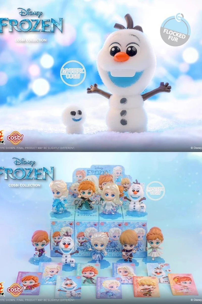 Оригинальная фигурка Disney Frozen Blind Box Anna Elsa Olaf Cosbi, фигурка Mystery Box, аниме Kawaii, украшение для комнаты, Рождественский подарок, игрушки
Оригинальная фигурка Disney Frozen Blind Box Anna Elsa Olaf Cosbi, фигурка Mystery Box, аниме Kawaii, украшение для комнаты, Рождественский подарок, игрушки