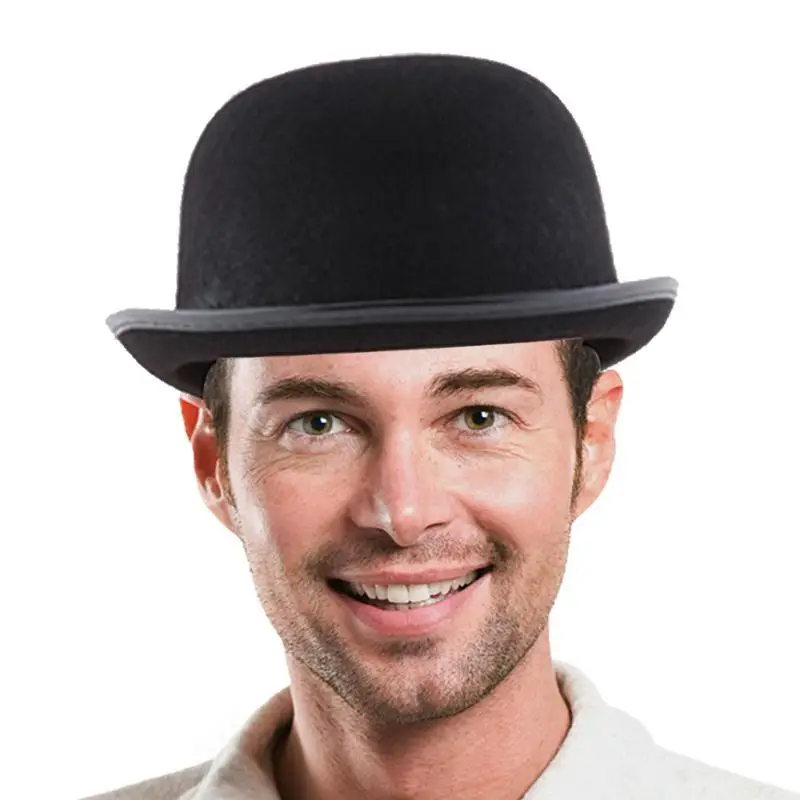 Black Bowler Hat Unisex Bonnet Felt Hats Victorian Hats Christmas Casual Costume Accessories for Big Kids Adults Teens
Black Bowler Hat Unisex Bonnet Felt Hats Victorian Hats Christmas Casual Costume Accessories for Big Kids Adults Teens