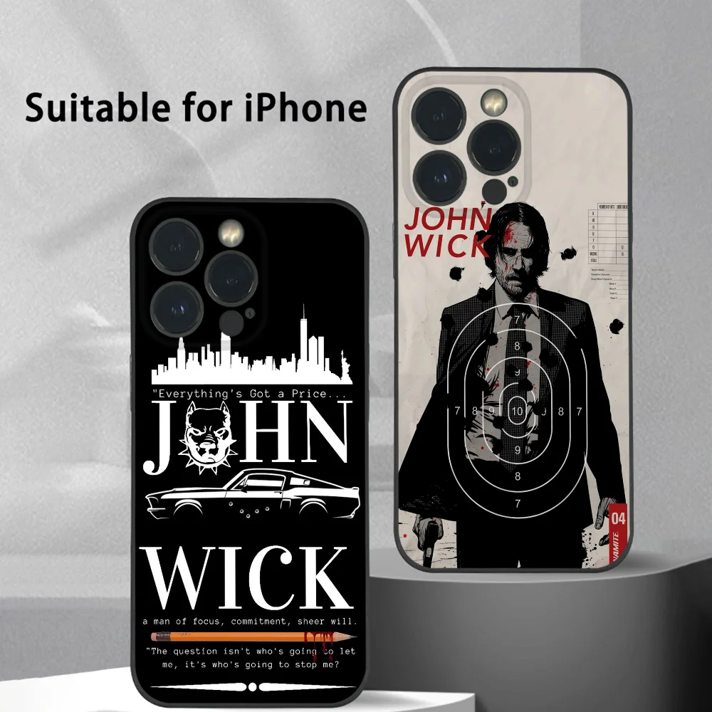 Movie J_John Wick Chapter Phone Case For iPhone 16 15 14 13 Pro Max Plus Mini Black Frosted Soft Shell Funda
Movie J_John Wick Chapter Phone Case For iPhone 16 15 14 13 Pro Max Plus Mini Black Frosted Soft Shell Funda