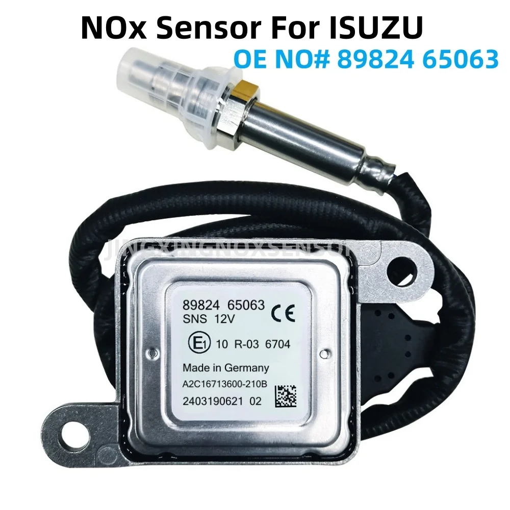 8982465063 8-98246506-3 89824 65063 Original New Nitrogen Oxide Sensor Nox Sensor For 12V for ISUZU 4JJ1 4HK1 NPR NQR NRR
8982465063 8-98246506-3 89824 65063 Original New Nitrogen Oxide Sensor Nox Sensor For 12V for ISUZU 4JJ1 4HK1 NPR NQR NRR