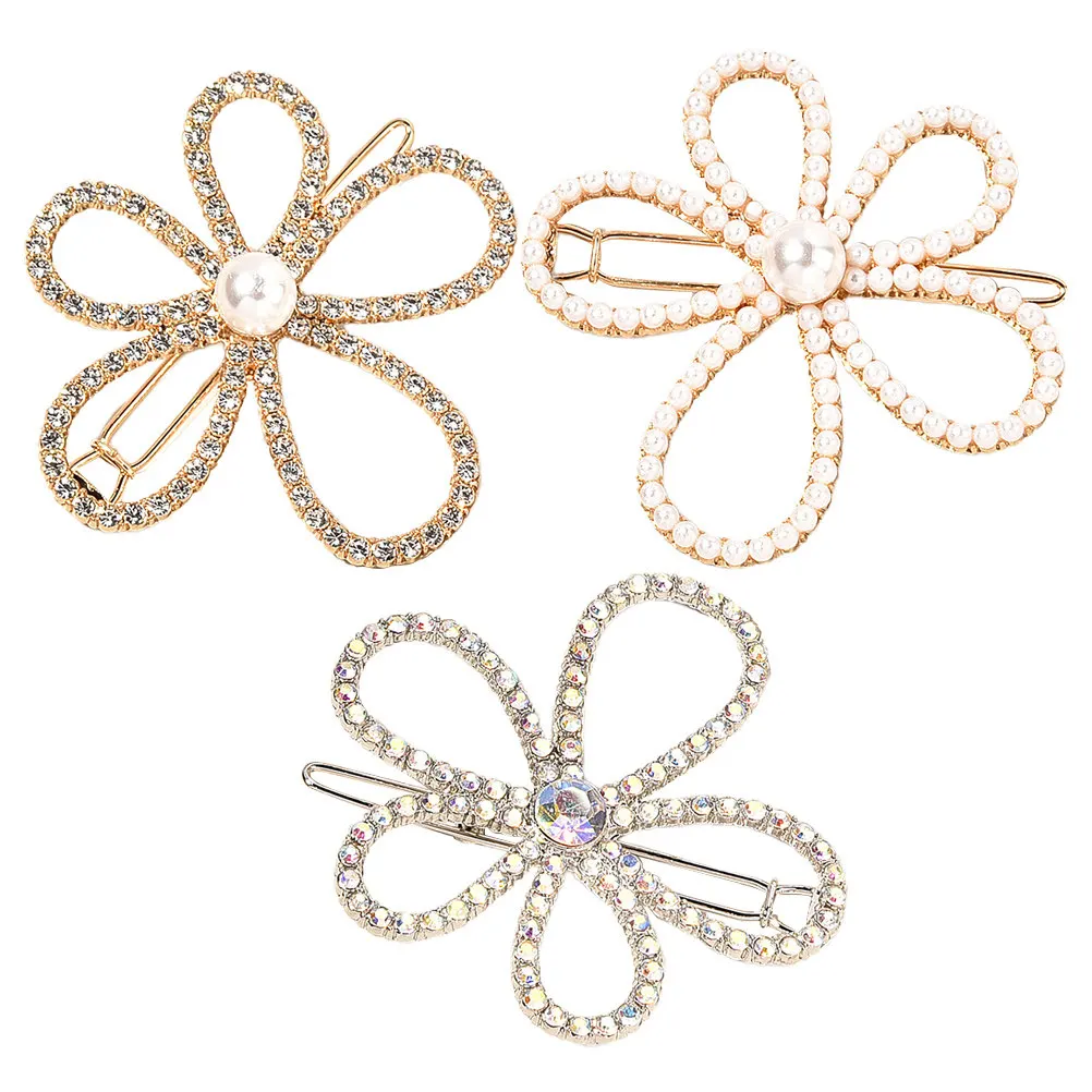 3Pcs Pearl Side Hairpin Set Alloy Flower Hair Clip Barrette Party Hair Decoration Headdress Accessories
3Pcs Pearl Side Hairpin Set Alloy Flower Hair Clip Barrette Party Hair Decoration Headdress Accessories
