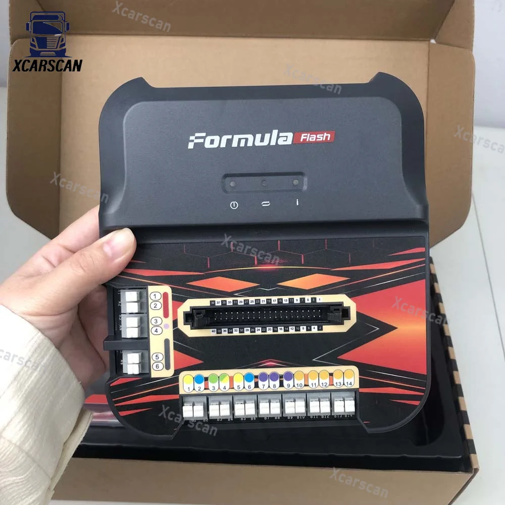 FormulaFlash ECU TCU Programmer - Chip Calibration, Online Upgrade, Reading/Writing ISN VIN, Checksum Correction, Power Upgrade