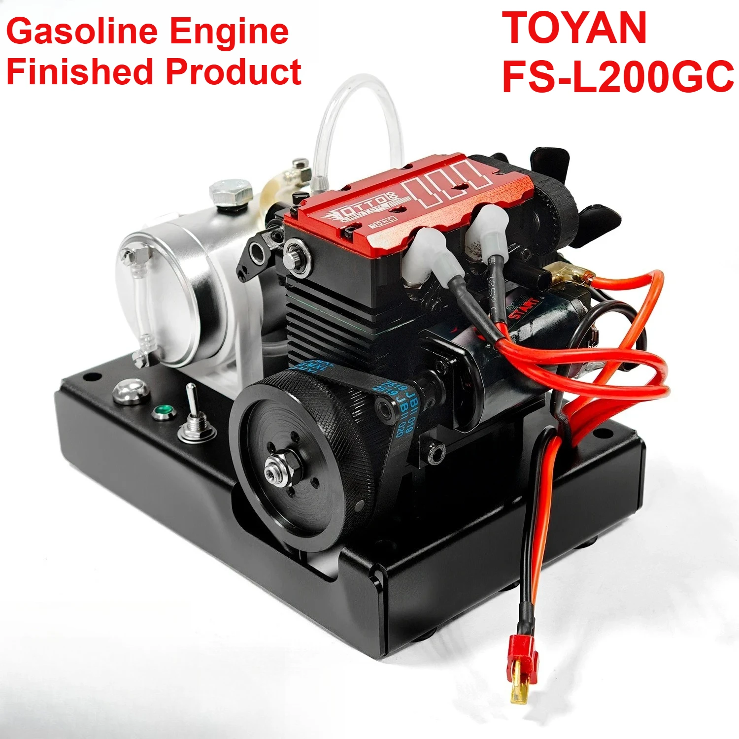 Газовый двигатель TOYAN FS-L200GC, готовая модель с воздушным охлаждением, четырехтактный, с основанием и электростартером, модель Toyan, подарок
Газовый двигатель TOYAN FS-L200GC, готовая модель с воздушным охлаждением, четырехтактный, с основанием и электростартером, модель Toyan, подарок
