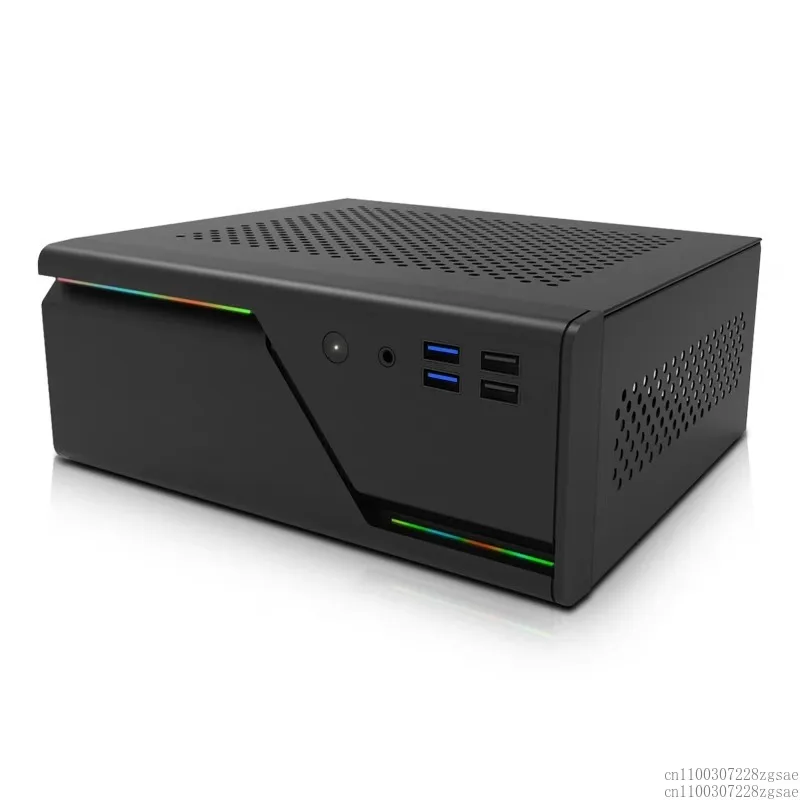 A09R mini chassis ITX17 * 17 main board small 1U power supply 4.2L portable HTPC computer
A09R mini chassis ITX17 * 17 main board small 1U power supply 4.2L portable HTPC computer