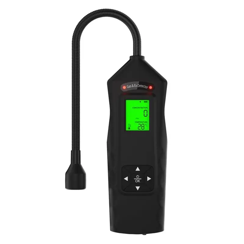 BAAR-Combustible Gas Leak Detector With 17-Inch Flexible Probe Rechargeable For Various Gas Detection Applications
BAAR-Combustible Gas Leak Detector With 17-Inch Flexible Probe Rechargeable For Various Gas Detection Applications